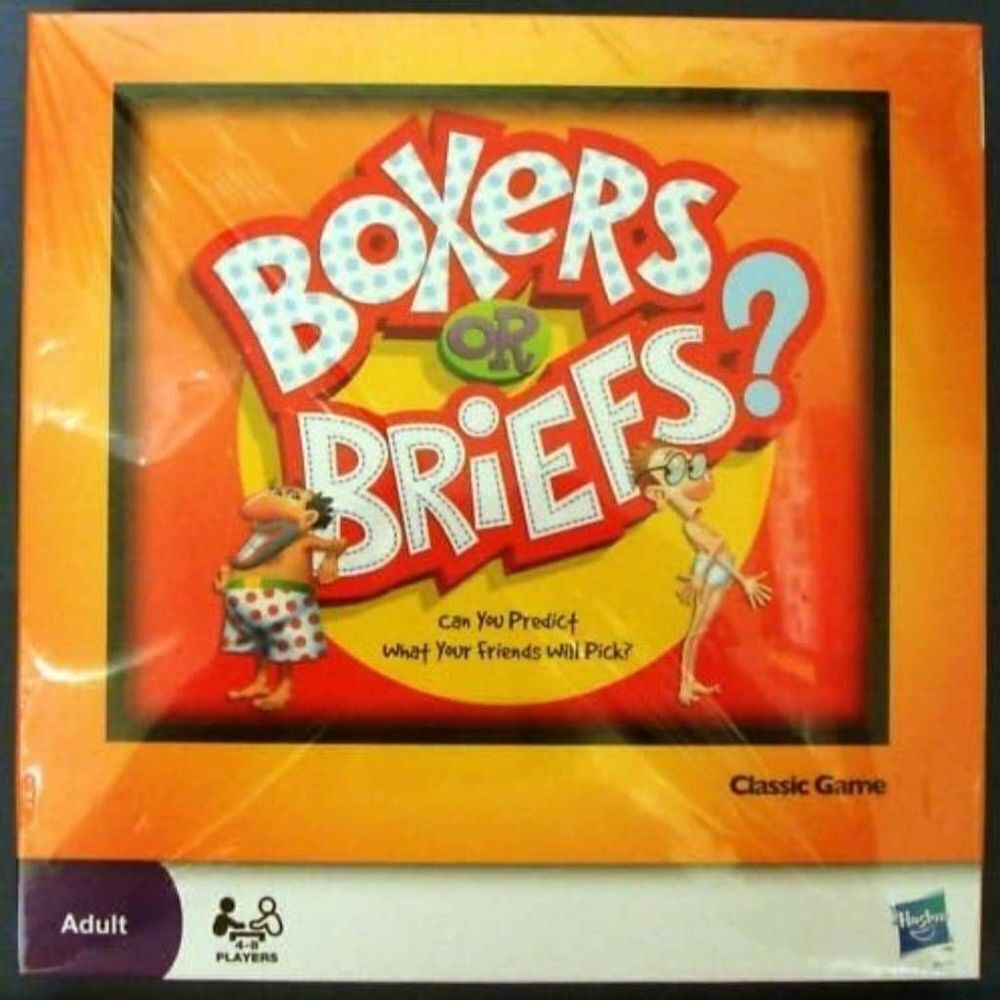Hasbro Boxers or Briefs? Game